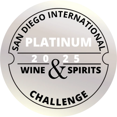 Badge for San Diego International Platinum Wine & Spirits Challenge 2025