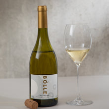 BOLLE Still Chardonnay non-alcoholic white wine bottle with glass, Gold Medal winner best alcohol-free Chardonnay