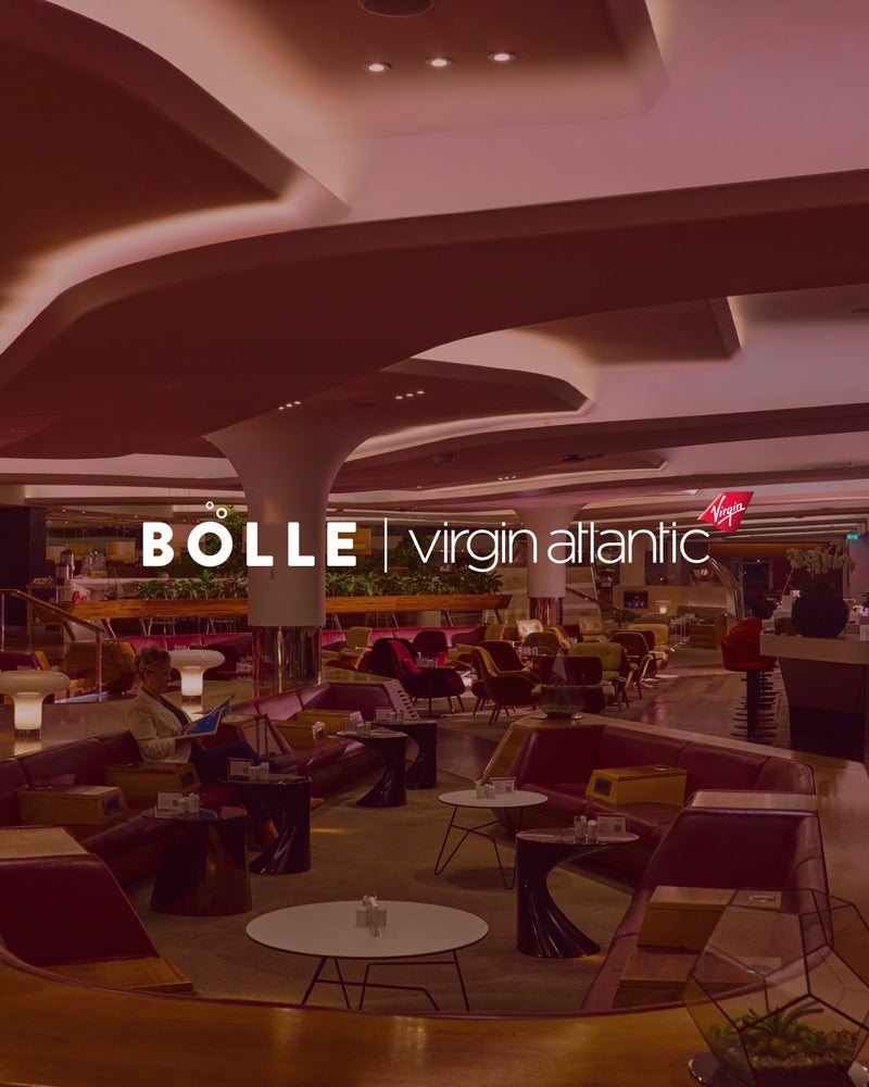 BOLLE is proud to announce that our Sparkling Rosé and Blanc de Blancs are now available to travellers within the @virginatlantic Upper Class Lounge at @heathrow_airport
